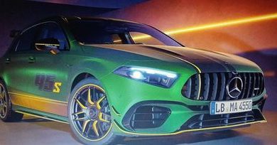 Photo of Mercedes-AMG A45 S, ovdje je zeleno-žuto ograničeno izdanje