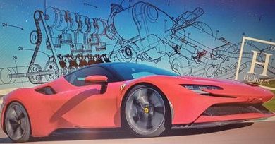 Photo of Ferrari također patentira automobil na vodik, s naopako okrenutim motorom